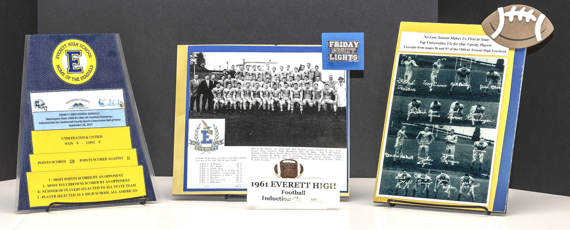 1960-1961 Everett High School Football Team