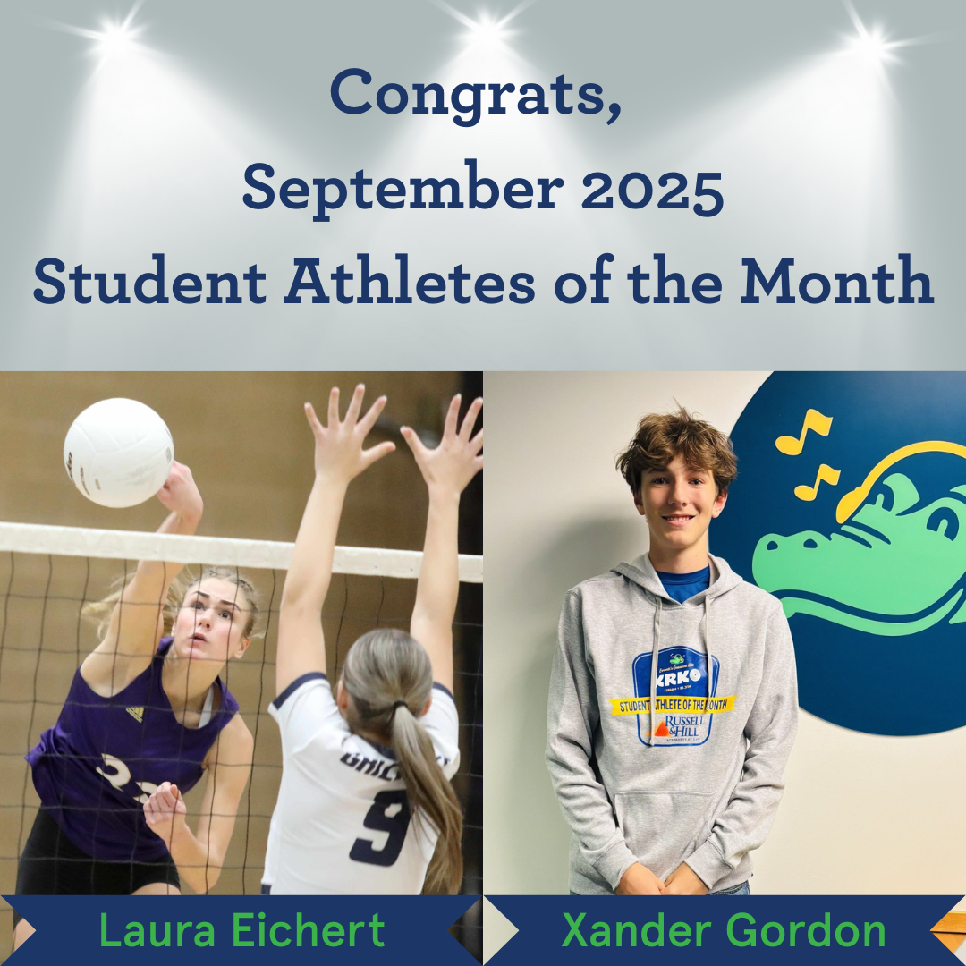 September 2025 KRKO Athletes of the Month