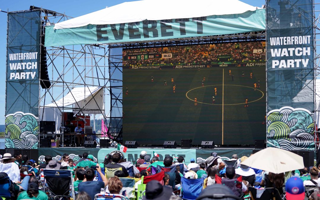 Event Recap: Nearly 17,000 attend Everett official SeattleFWC26™ Fan Zone Waterfront Watch Parties